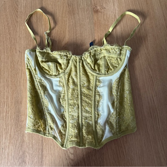 Urban Outfitters Lace Bustier Corset Top - Picture 2 of 7